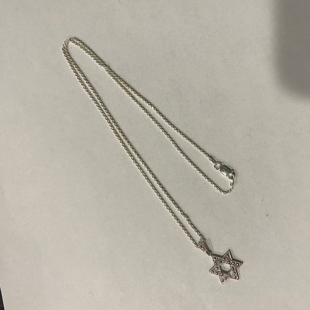 Star of David necklace